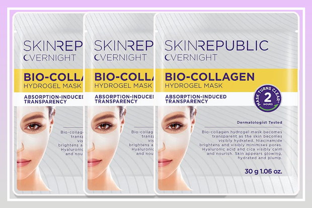 9PR Skin Republic Bio-Collagen Overnight Hydrogel Mask