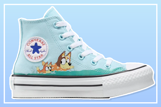 9PR: Converse X Bluey Chuck Taylor All Star EVA Lift Junior High Top
