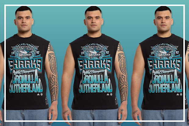 9PR: Cronulla-Sutherland Sharks Mens Bust Out Tank