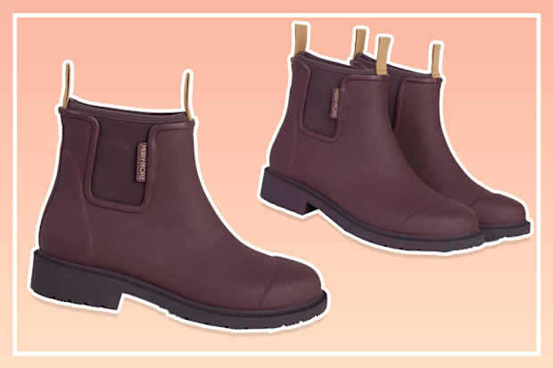 9PR: Merry People Bobbi Ankle Boot in Dark Cherry 