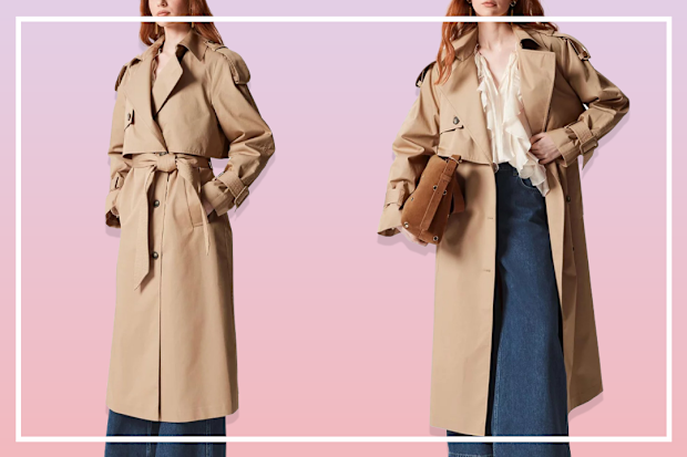 9PR; & Other Stories Belted Trench Coat