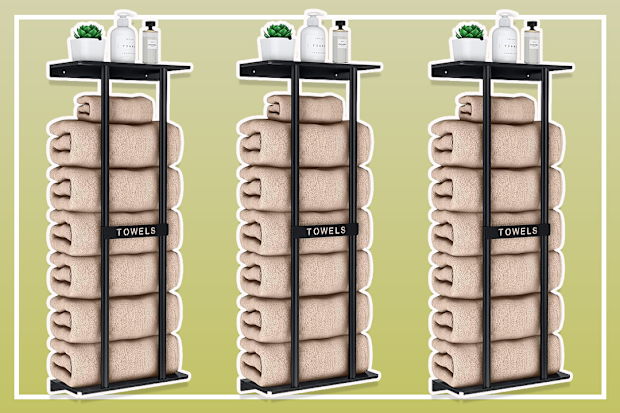 9PR Songziming Bathroom Towel Storage Rack