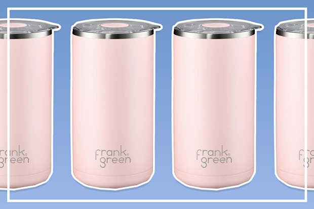9PR: Frank Green French Press Ceramic 16oz Blushed