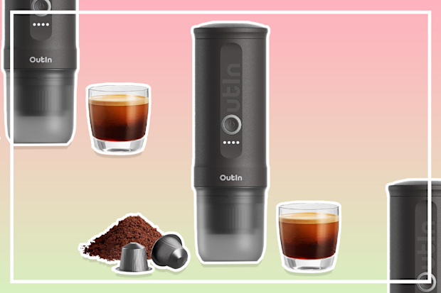 9PR: Outin Nano Portable Electric Espresso Machine