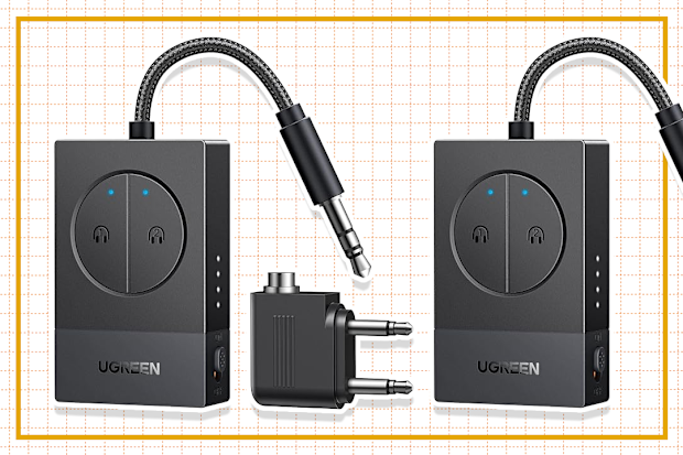9PR: Urgreen Airplane Bluetooth Adapter for 2 headphones