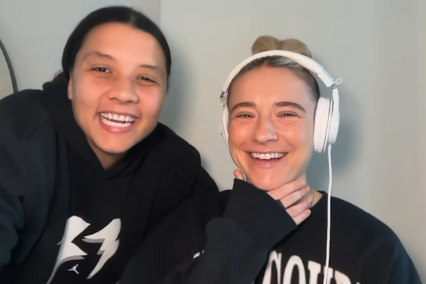 Sam Kerr and Kristie Mewis