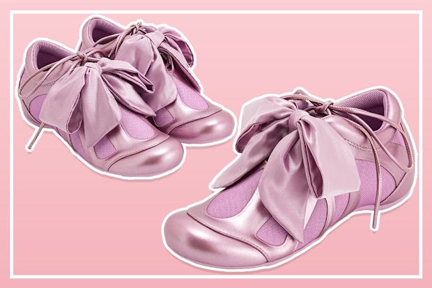 9PR: Ballet sneaker trend revival JW Pei rose bow tie shoe 