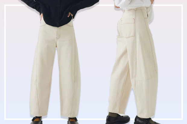9PR best barrel jeans Toast