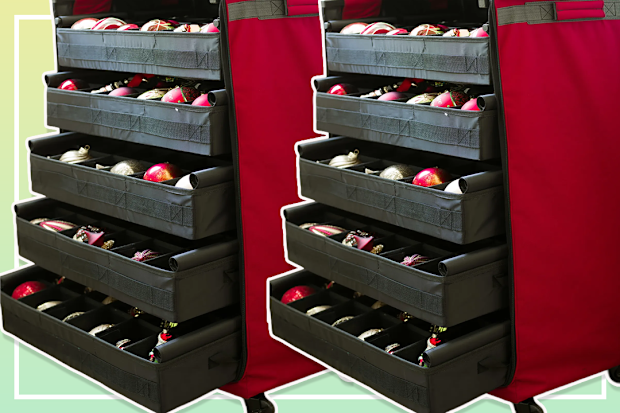 9PR Balsam Hill ornament storage