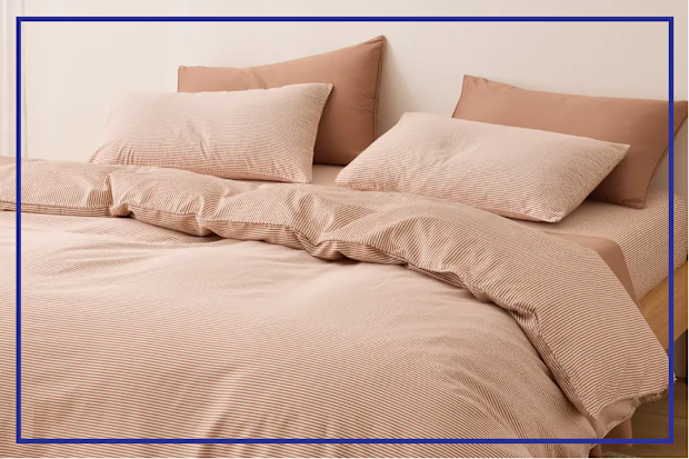 9PR: Sheet Society Eden Cotton in Jamie Stripe
