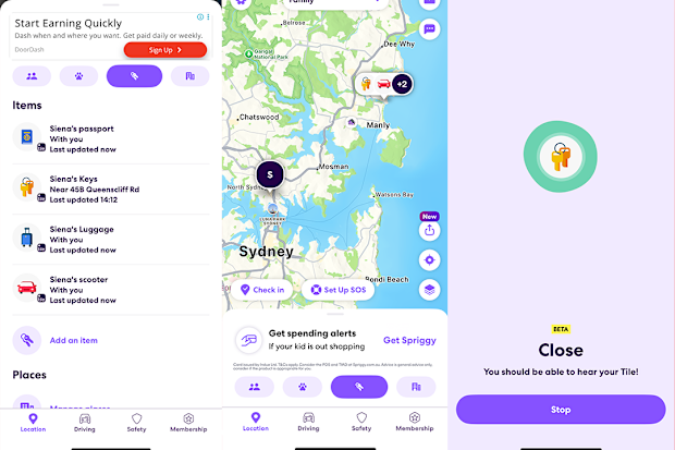 9PR Life360 tiles review