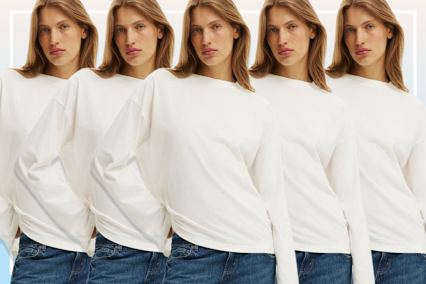 9PR Cotton On Boxy Long Sleeve Top