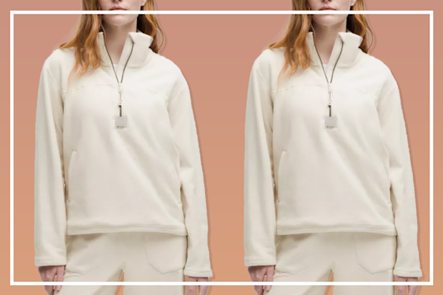 9PR: Lululemon Fleece Half-Zip Pullover