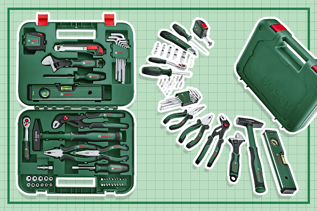 PR: Bosch Home & Garden Advanced Hand Tool Set (52 Pieces) (Set of High Quality Tools for Experienced DIYers, Long Life, High Quality Materials, Ergonomic Design)