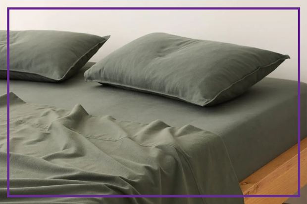 9PR: Sheet Society Hunter Green Bed Sheets