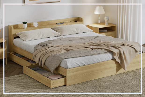 9PR bed frames with storage