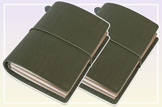 9PR Collasaro Leather Notebook Refillable