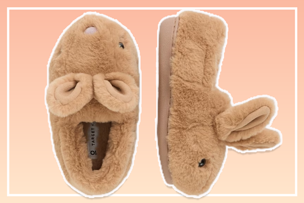 9PR Target Novelty 3D Bunny Slippers