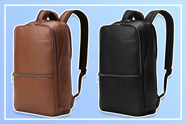 9PR: Samsonite Sam Classic Leather Backpack
