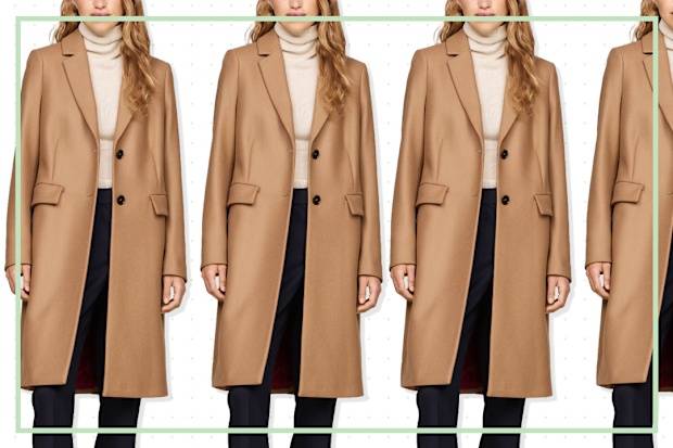 9PR: Tommy Hilfiger Single Breasted Coat With Cashmere