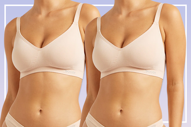 9PR Bamboo Seamfree Wireless Full Bust T-Shirt Bra