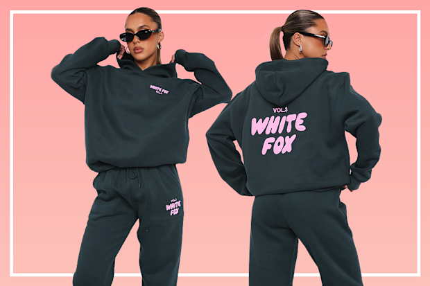 9PR White Fox Hoodie