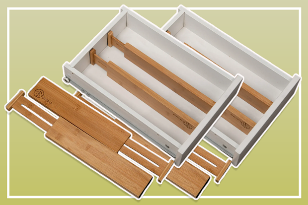 9PR Takara Expandable Drawer Dividers Small Set of 8