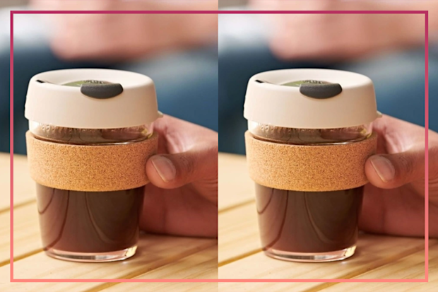 9PR: KeepCup Brew Cork, Reusable Glass Cup