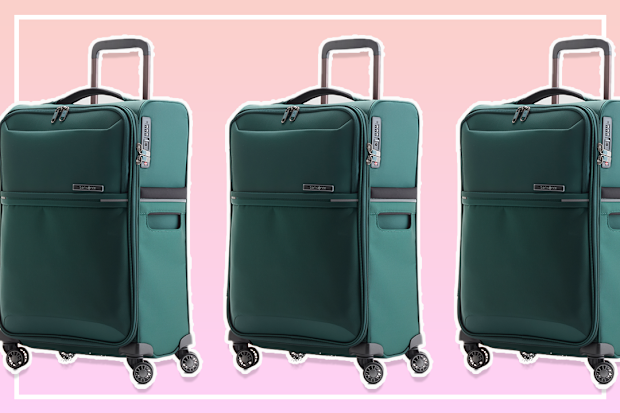 9PR carry-on suitcases with pockets