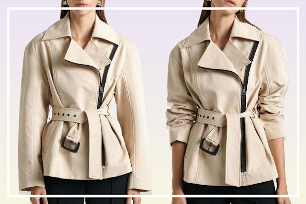 9PR: Short trench coat trend CUE trench 