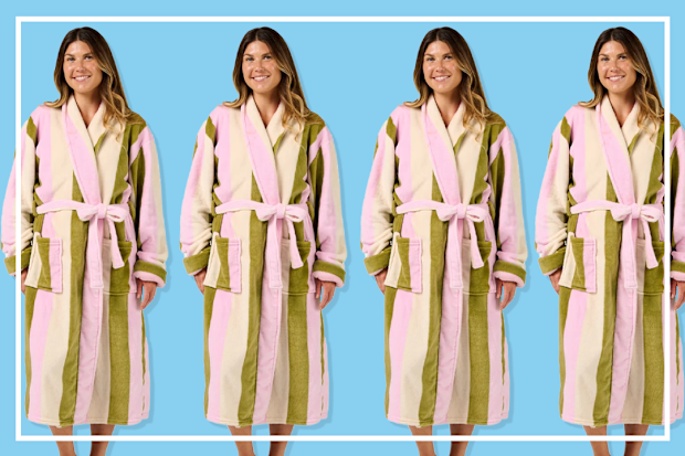 9PR: Linen House Palazzo Plush Robe