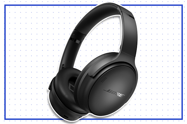 Bose QuietComfort SC Wireless Noise Cancelling Headphones, Bluetooth Over Ear Headphones with Up to 24 Hours of Battery Life, Black - Soft Case Edition