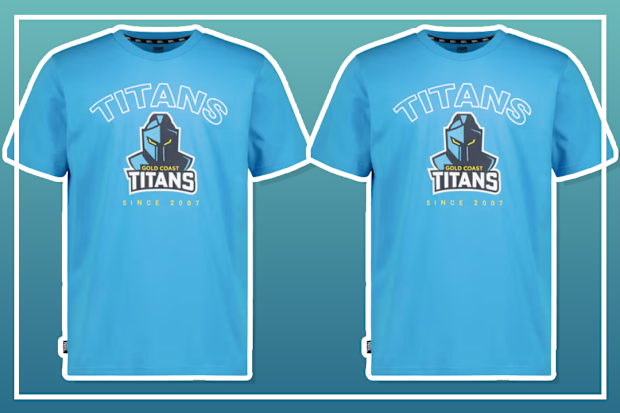 9PR: Gold Coast Titans NRL Adult T-Shirt