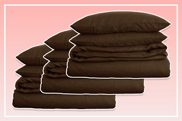 9PR Linen quilt set