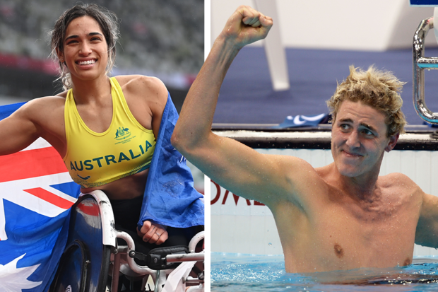Madison de Rozario and Brenden Hall have been named as Australia's Paris 2024 Paralympic Games flag bearers.
