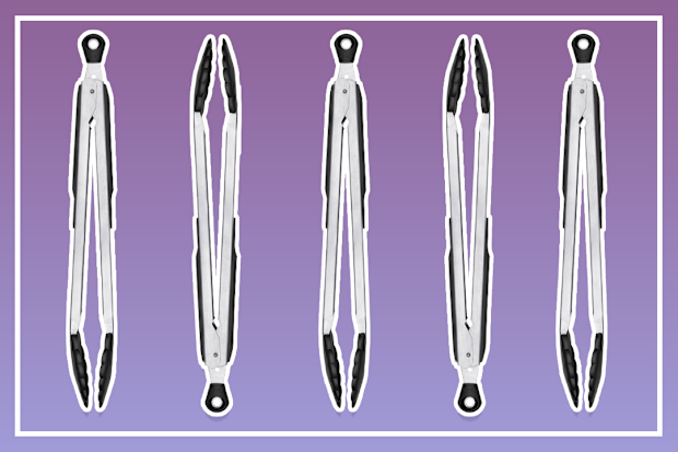 9PR: OXO Good Grips Tongs with Nylon Head, 30cm
