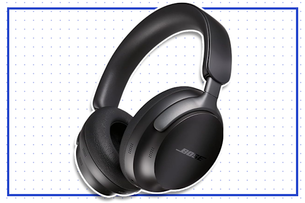 Bose QuietComfort Ultra Bluetooth Wireless Noise Cancelling Headphones for Music with Spatial Audio, Over-The-Ear Headphones with Mic, Up to 24 Hours of Battery Life, Black