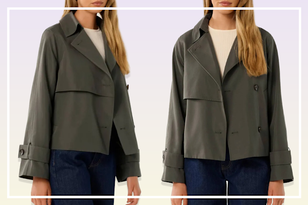 9PR: Short trench coats forever new 