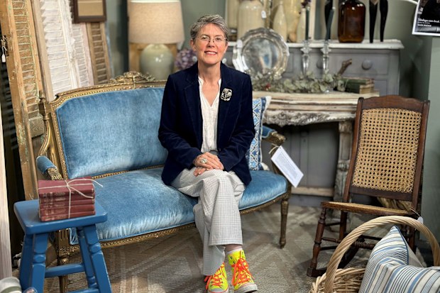 Jane Crowley, owner of vintage store Dirty Jane's