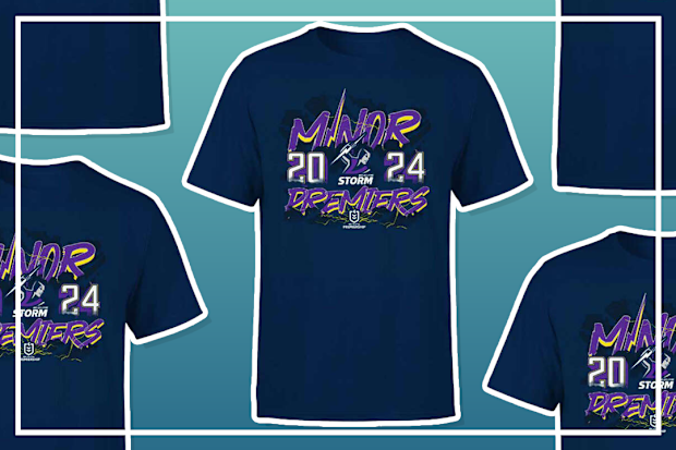 9PR: Storm minor premiers tee
