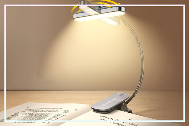 9PR: What we bought and loved this month book lamp 