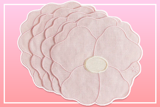 9PR Maison Balzac wild rose napkins