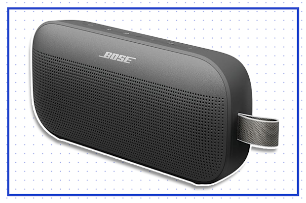 Bose SoundLink Flex Portable Bluetooth Speaker (2nd Gen), Small Portable Wireless Outdoor Speaker with Hi-Fi Audio, Up to 12 Hours Battery Life, Waterproof and Dustproof, Black