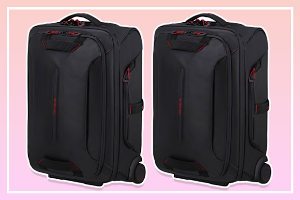9PR carry-on suitcase with pockets