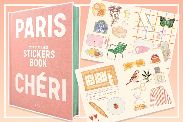 9PR Paris cheri sticker book