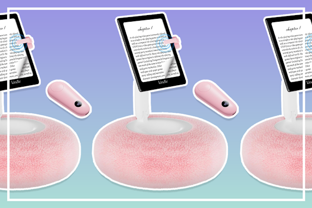 9PR: VoltifyMax Magnetic Kindle Holder with Page Turner