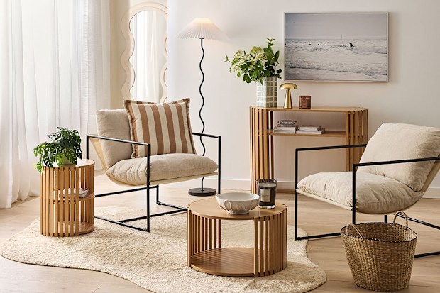 Kmart February Living range 2025, living room