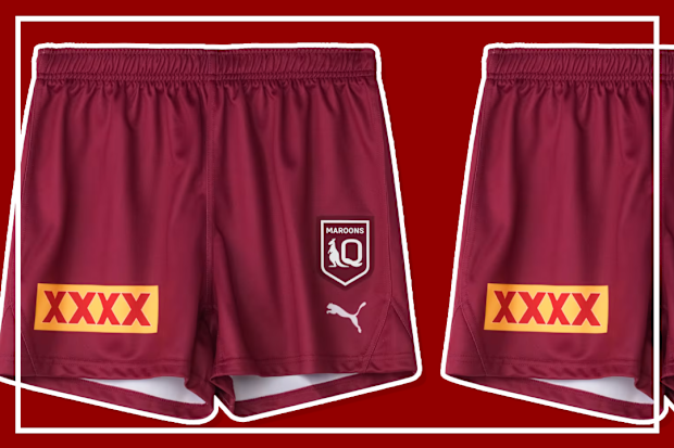 9PR: Queensland 2025 Men's Replica Home Short