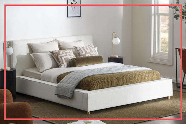 9PR: Temple & Webster Hyde Boucle Bed