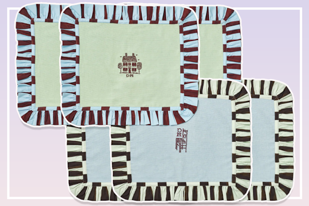 9PR Damson Madder placemats